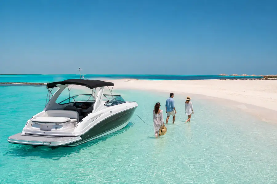 Orange Bay Private Boat Trip on the Red Sea