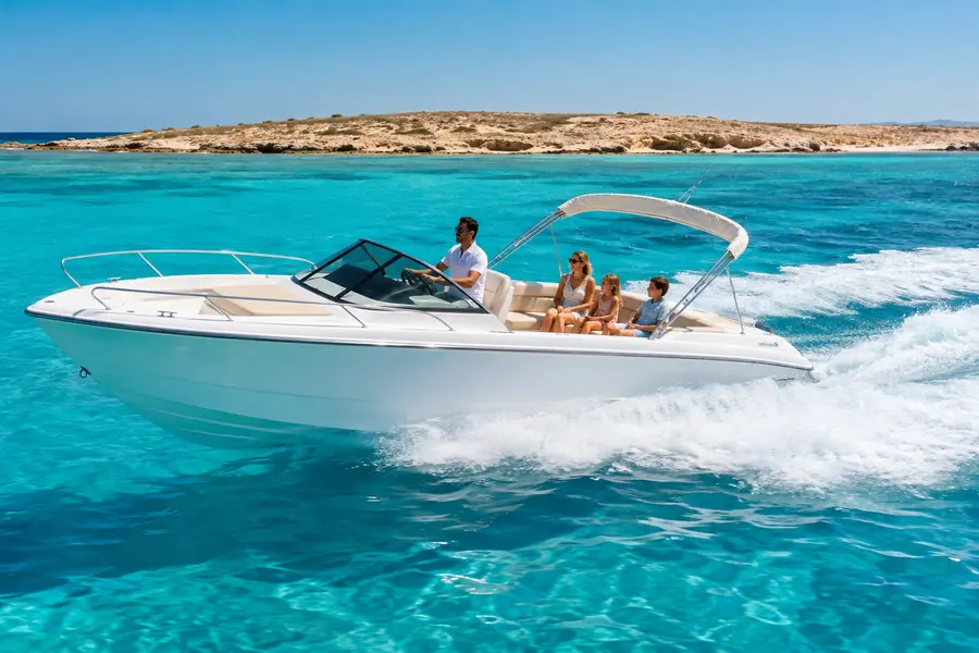 Premium Private Motorboat Hurghada on the Red Sea